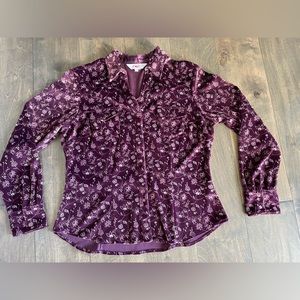 ULTRA SOFT/STRETCH VINTAGE ROPER PEARL SNAP BITTON DOWN SHIRT. SIZE XL